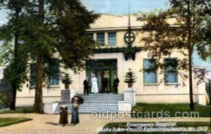 Emergency Hospital Alaska - Yukon Pacific Exposition, Seattle Washington, USA...