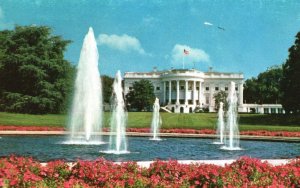 Vintage Postcard The White House Washington D.C. District Columbia