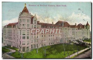 Old Postcard Museum of Natural History New York