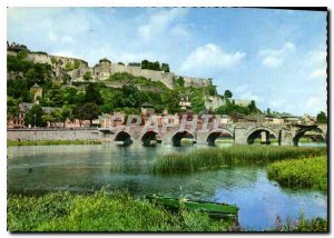 Modern Postcard Namur Citadel Legs Bridge