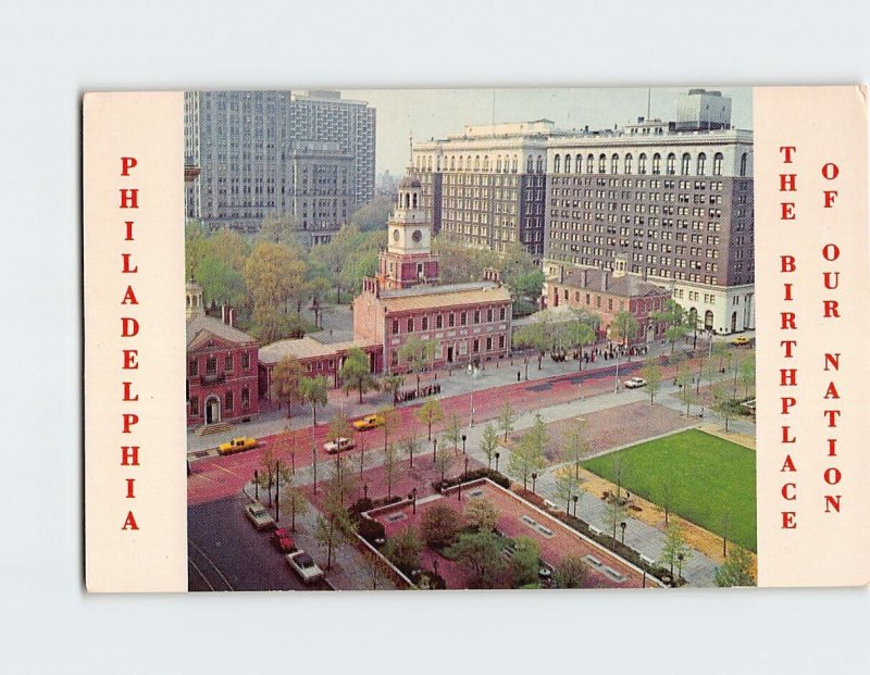 Postcard The Birthplace Of Our Nation Philadelphia Pennsylvania USA