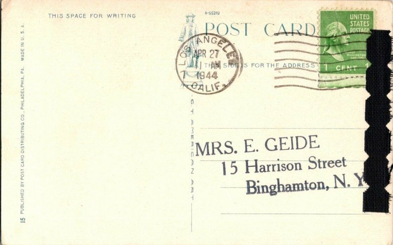 Washington School New Brunswick N. J. Vintage Postcard Standard View Card 