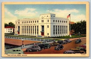 Post Office  Reno  Nevada    Postcard  1944