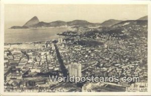 Real Photo Vista Rereh Rio De Janeiro Brazil Unused 