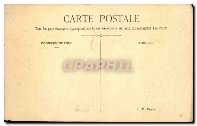 Old Postcard Paris Arc de Triomphe Etoile