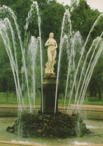 Russia Postcard - The Lower Park, The Eve Fountain, St Petersburg RRR500