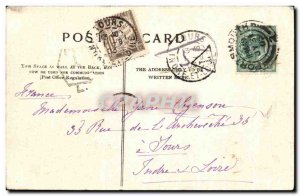 Old Postcard Southsea Beach