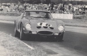 David Piper Ferrari Car at Goodwood Grand Prix 1962 Postcard