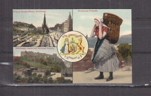 SCOTLAND, EDINBURGH, c1910 composite ppc., unused.