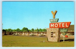 BURLEY, Idaho ID ~ Roadside Y-DELL MOTEL  Cassia County J.M. Holland Postcard