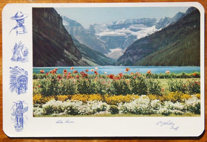 Lake Louise Alberta AB Alta Unused Vintage Postcard D34 