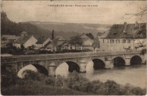 CPA CHENECEY - Pont sur la Loue (131332)