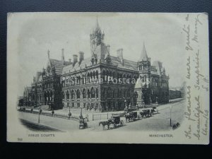 Manchester ASSIZE COURTS on Great Ducie Street c1902 UB Postcard