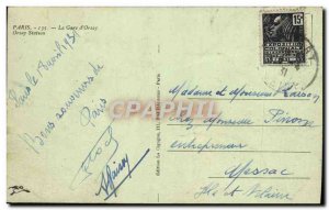 Old Postcard The Paris Gare D & # 39Orsay