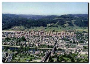 Postcard Modern Argentat Correze Panoramic View Of The City In The Valley