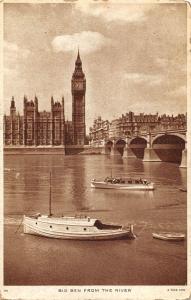 uk39169 big ben from the river london real photo uk lot 20 uk