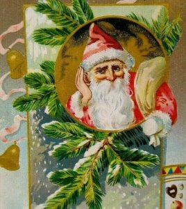 Tucks Santa Claus Father Christmas Postcard 1906 Undivided Back Boston Mass