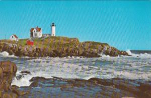 Maine York Beach Nubble Lighthouse