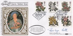 Penelope Keith Queen Mother Chelsea Flower Show Hand Signed FDC