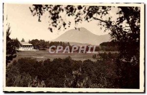 Old Postcard Clermont Ferrand Puy de Dome View From Golf Course of Charade