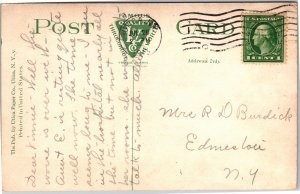 Postcard NY Utica St Lukes Home and Hospital