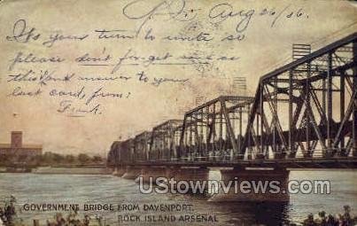 Government Bridge - Davenport, Iowa IA