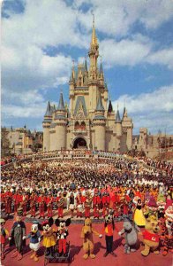 Cinderella Castle Disney World Orlando Florida 1977 postcard