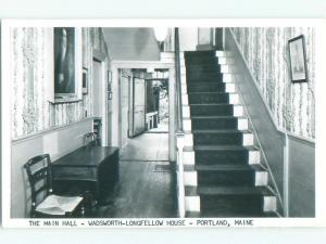 1950's rppc NICE VIEW Portland Maine ME i7503