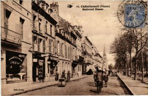 CPA CHATELLERAULT - Boulevard Blossac (111557)