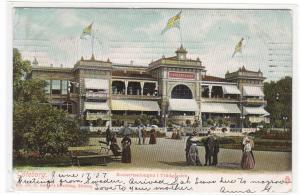 Konsertsalongen Tradgarden Goteberg Sweden 1907 postcard