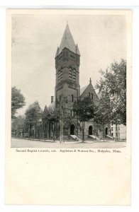 MA - Holyoke. Second Baptist Church, Appleton & Walnut Streets