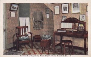 Interior Of Living Room Mark Twains Home Hannibal Missouri