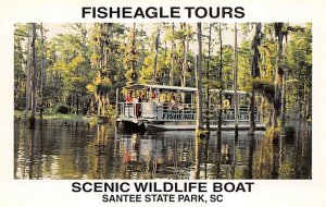 Scenic Wildlife Boat Santee State Park, SC, USA  