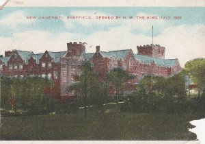 SHEFFIELD, NEW UNIVERSITY, Yorkshire - Vintage POSTCARD