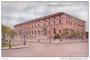 Exterior, New Public Library, St. Paul,  Minnesota,  PU_00-10s