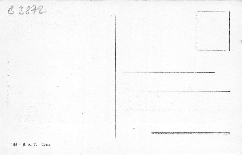 B3872 Italy Como Facciata del Duomo   front/back scan