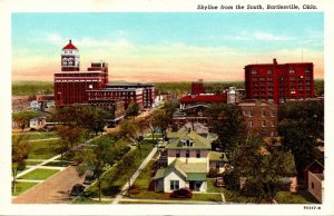 Oklahoma Bartlesville Skyline From The South Curteich