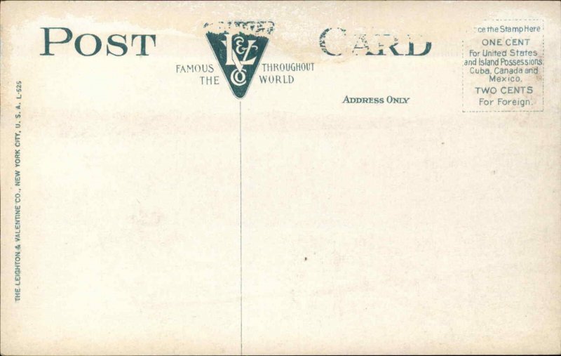 New London CT Connecticut Red Top Freshman Training c1900-20s Vintage Postcard