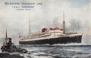 T S M V Duntroon Melbourne Steamship Line Ship 