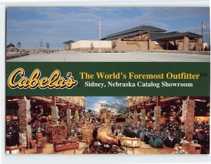 Postcard Cabela's, The World's Foremost Outfitter, Sidney, Nebraska