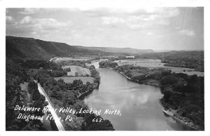 Delaware River Valley real photo - Dingmans Ferry, Pennsylvania PA  