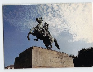 Postcard General Andrew Jackson Statue, New Orleans, Louisiana