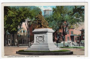 Portland, Maine, Longfellow Monument