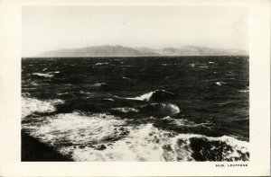 israel palestine, The Red Sea (1950s) Dutch Edition RPPC Postcard