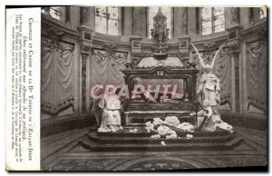 Old Postcard Chapellr and hunting of Lisieux