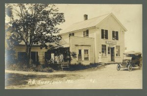 Shapleigh MAINE RP c1915 GENERAL STORE Post Office nr Waterboro Sanford LS PATCH