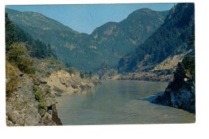 View up the Fraser Canyon, British Columbia