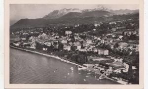 BF25982 evian les bains h s la plage la ville et la de  france  front/back image