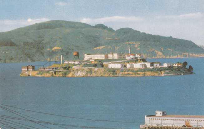 San Francisco CA, California - Alcatraz Island