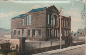 STRANRAER, NEW HIGH SCHOOL, Scotland - Vintage POSTCARD